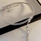 Sparkling Crystal Pendant Necklace