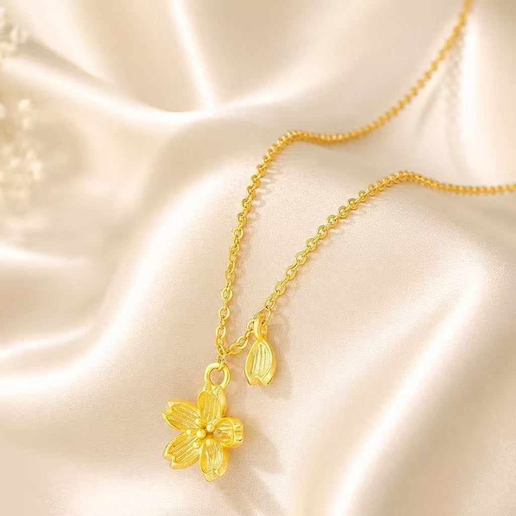 Cherry Blossom (Sakura) Pendant Necklace