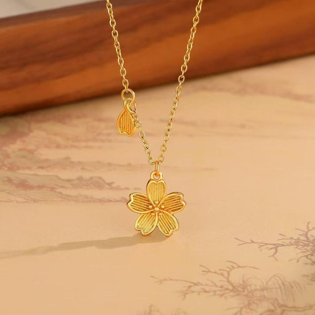 Cherry Blossom (Sakura) Pendant Necklace