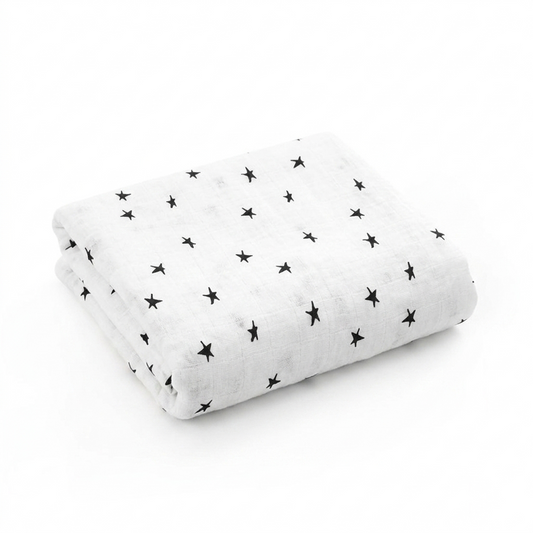 Baby Muslin Swaddle Blanket –Soft Breathable Baby Blanket for Newborns & Toddlers