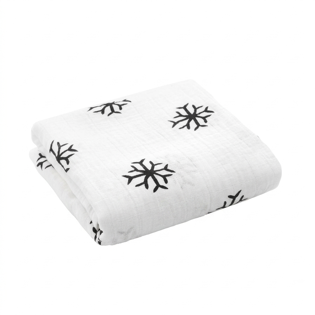 Baby Muslin Swaddle Blanket –Soft Breathable Baby Blanket for Newborns & Toddlers