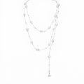Classic Long Pearl Necklace