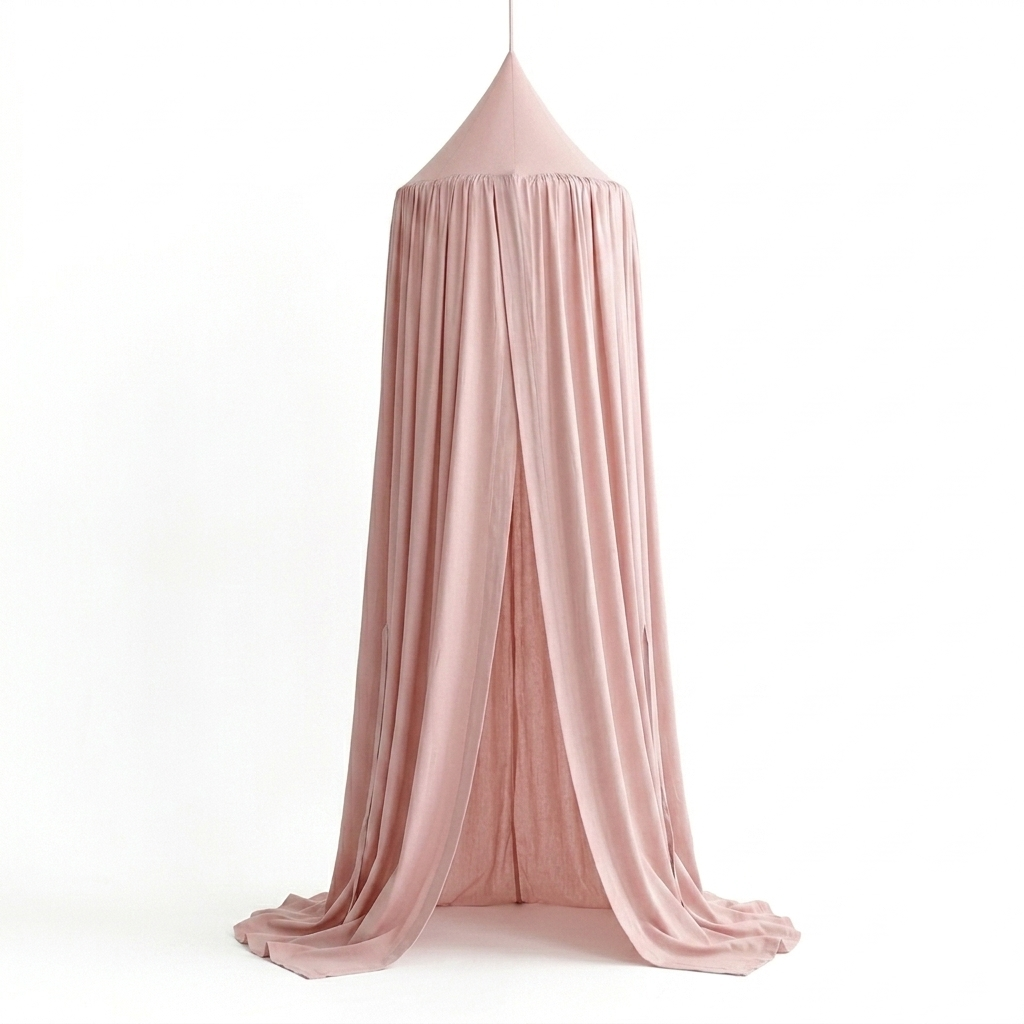 100% Cotton Kids Bed Canopy for Nursery & Reading Nook