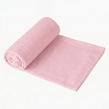 Soft Breathable Bamboo & Cotton Baby Blanket – Soft & Gentle Fabric