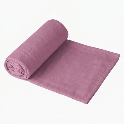 Soft Breathable Bamboo & Cotton Baby Blanket – Soft & Gentle Fabric