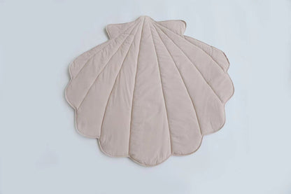 Sea Shell Play Mat – Soft Cotton Floor Mat for Play, Rest & Nursery Decor