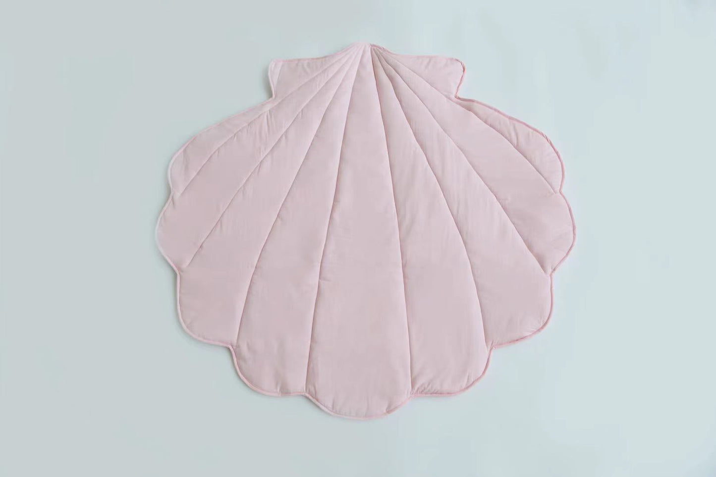 Sea Shell Play Mat – Soft Cotton Floor Mat for Play, Rest & Nursery Decor
