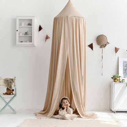100% Cotton Kids Bed Canopy for Nursery & Reading Nook